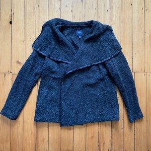 Gap Wrap Sweater | Gray | Medium